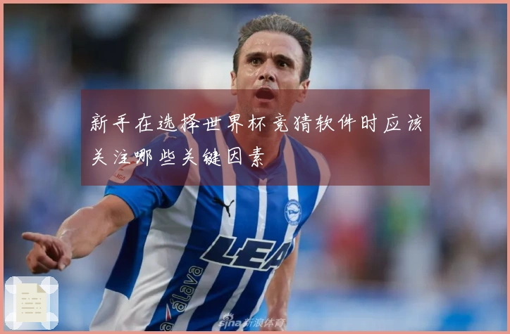 新手在选择世界杯竞猜软件时应该关注哪些关键因素