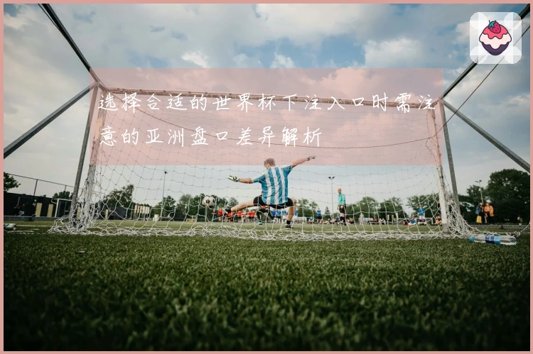 选择合适的世界杯下注入口时需注意的亚洲盘口差异解析